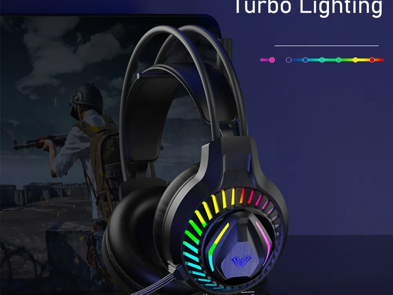E21 Full RGB Gaming Headset (ANC)